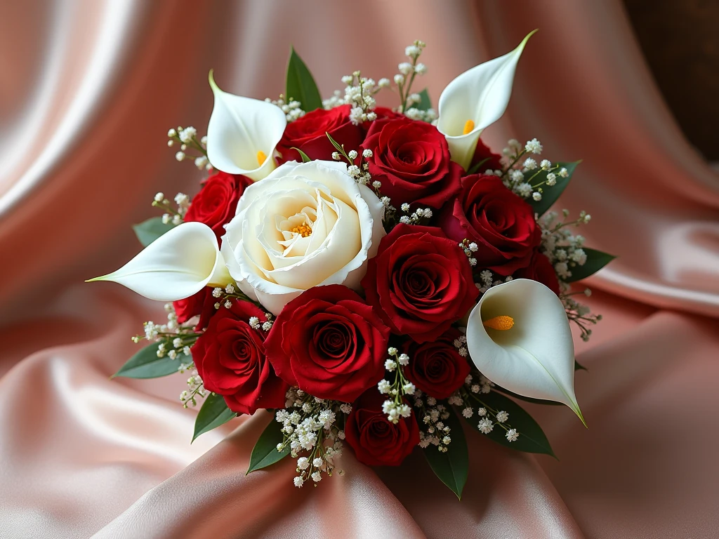 Luxury bridal bouquet by Craxylonhroz